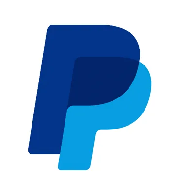 dark and light blue paypal logo